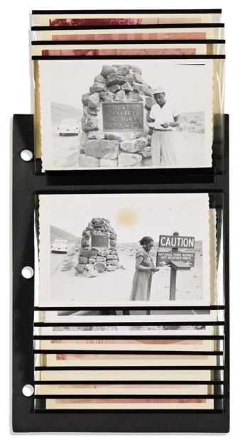 (PHOTOGRAPHY.) Family photographs of travels in the 1950s American West.